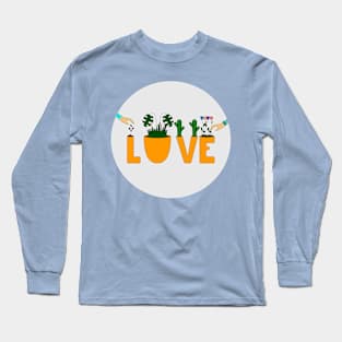 Plant your love Long Sleeve T-Shirt